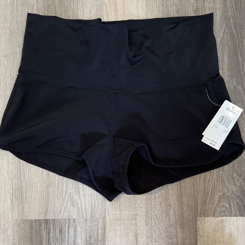 Raisins Midnight Black High-Waist Women's Shorts